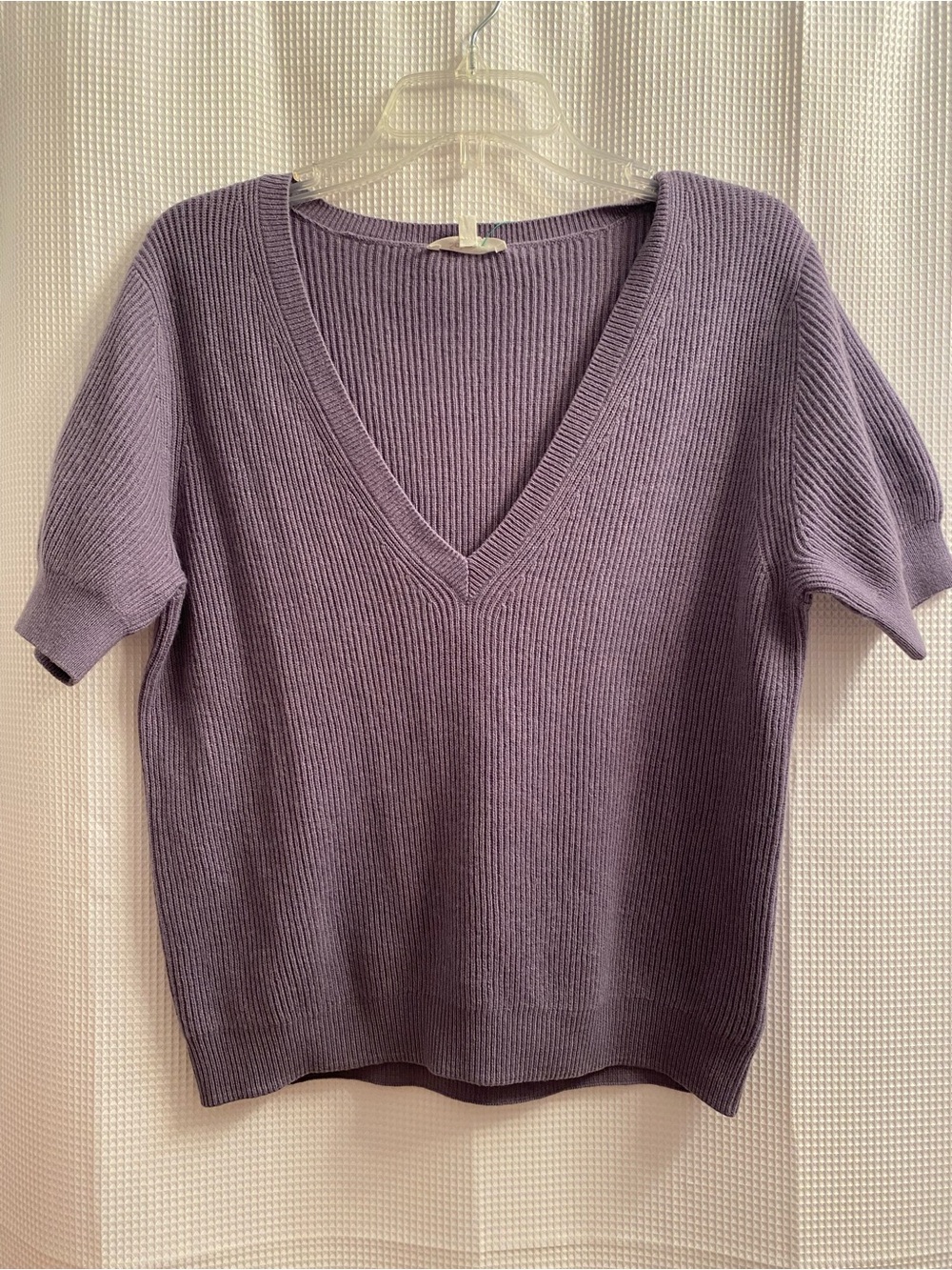 Splendid Carmella V-Neck Ribbed Sweater
